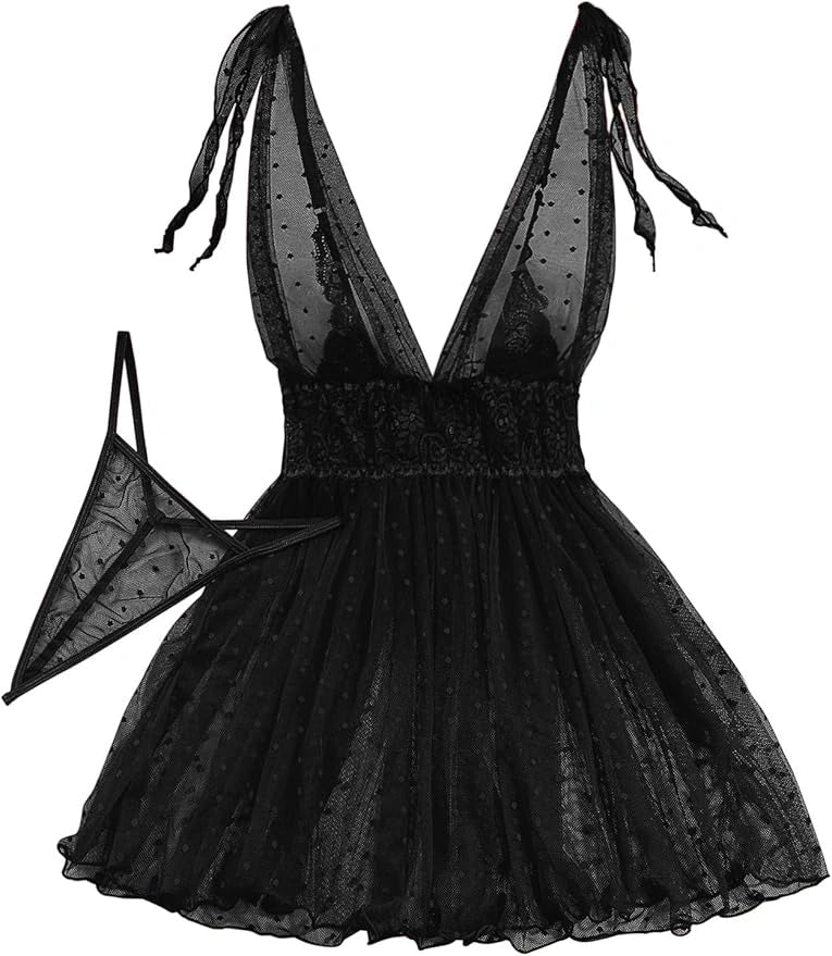 Lace Babydoll Nightdress