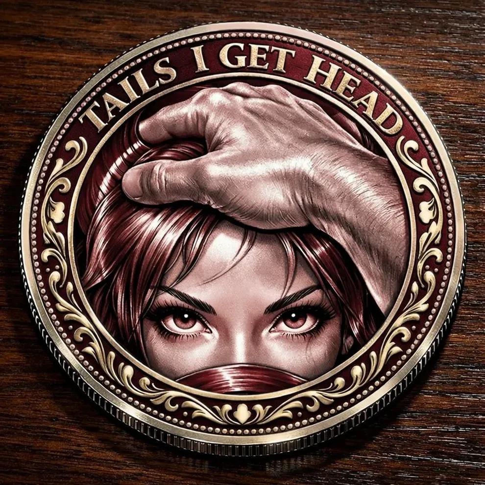 Heads I Get Tail / Tails I Get Head Commemorative Coin🌹
